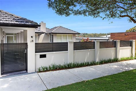 modern fences for homes.